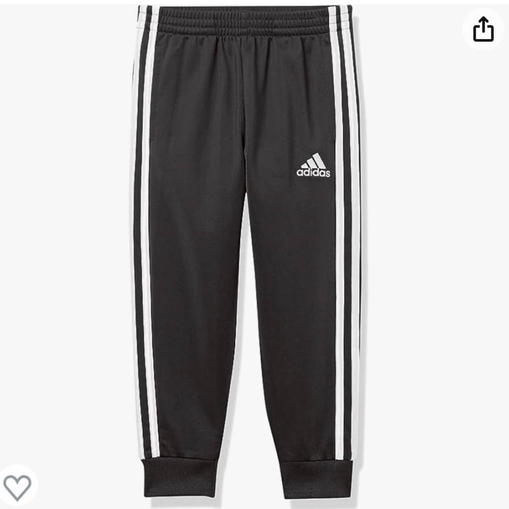 Adidas Boys' Iconic Tricot Athletic Pants